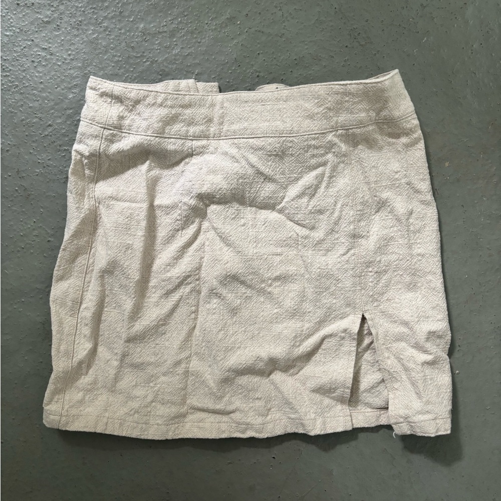 Princess Polly Lola Mini Skirt Beige Size XXS